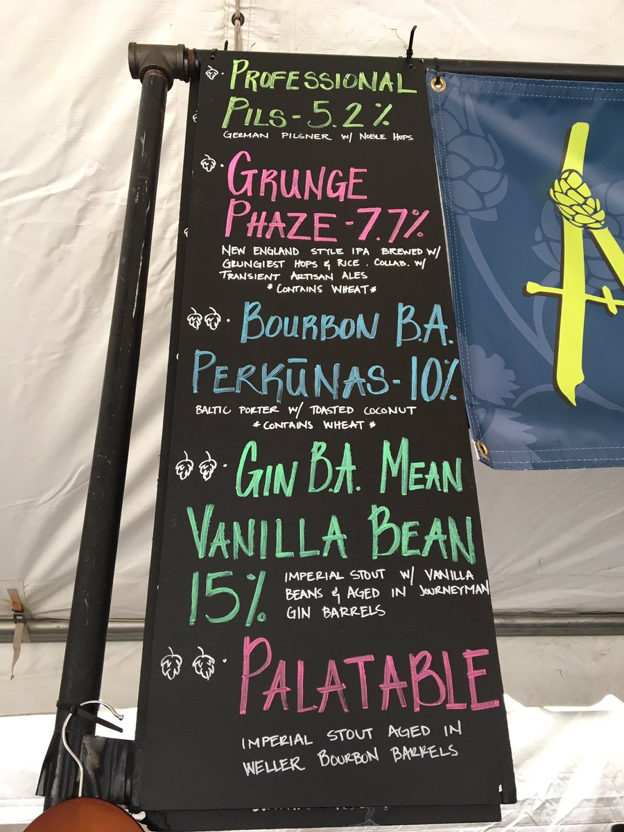 DraftingTableBC's tweet photo. Happy Beer Fest! #DBF17 #palatable #MeanVanillaBean https://t.co/SR2p6NRnWH
