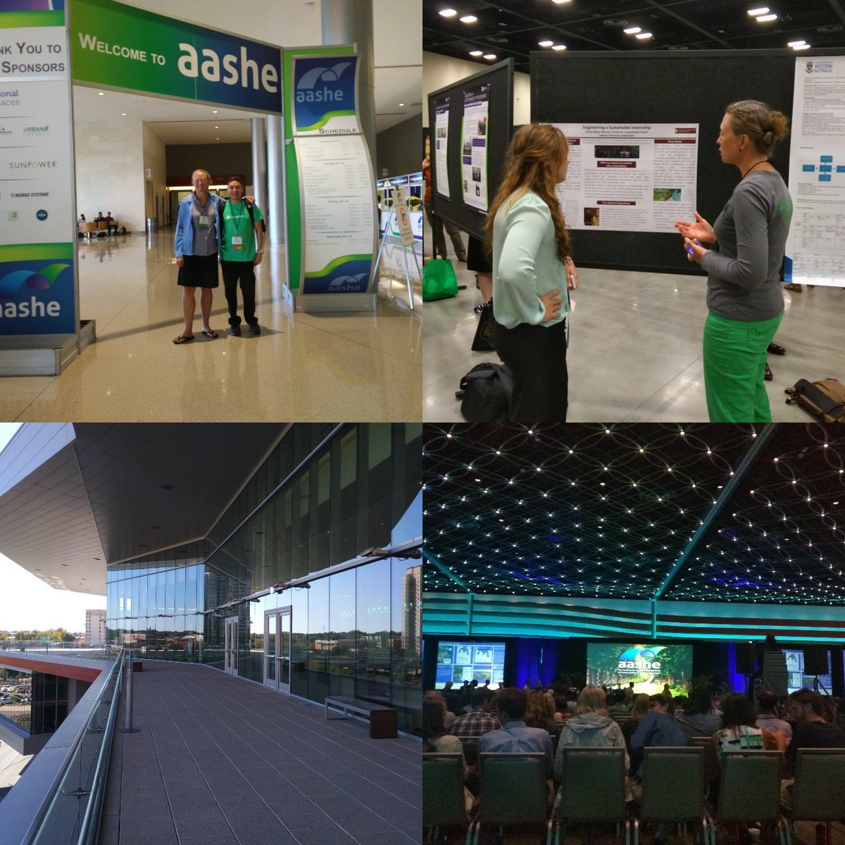 IUSBSustain's tweet photo. Attending #AASHE2017 in San Antonio, TX we learned about changes for 2018 Conference Location find out more here: https://t.co/TnhCimrwd1 https://t.co/D0Bq6mFsdc