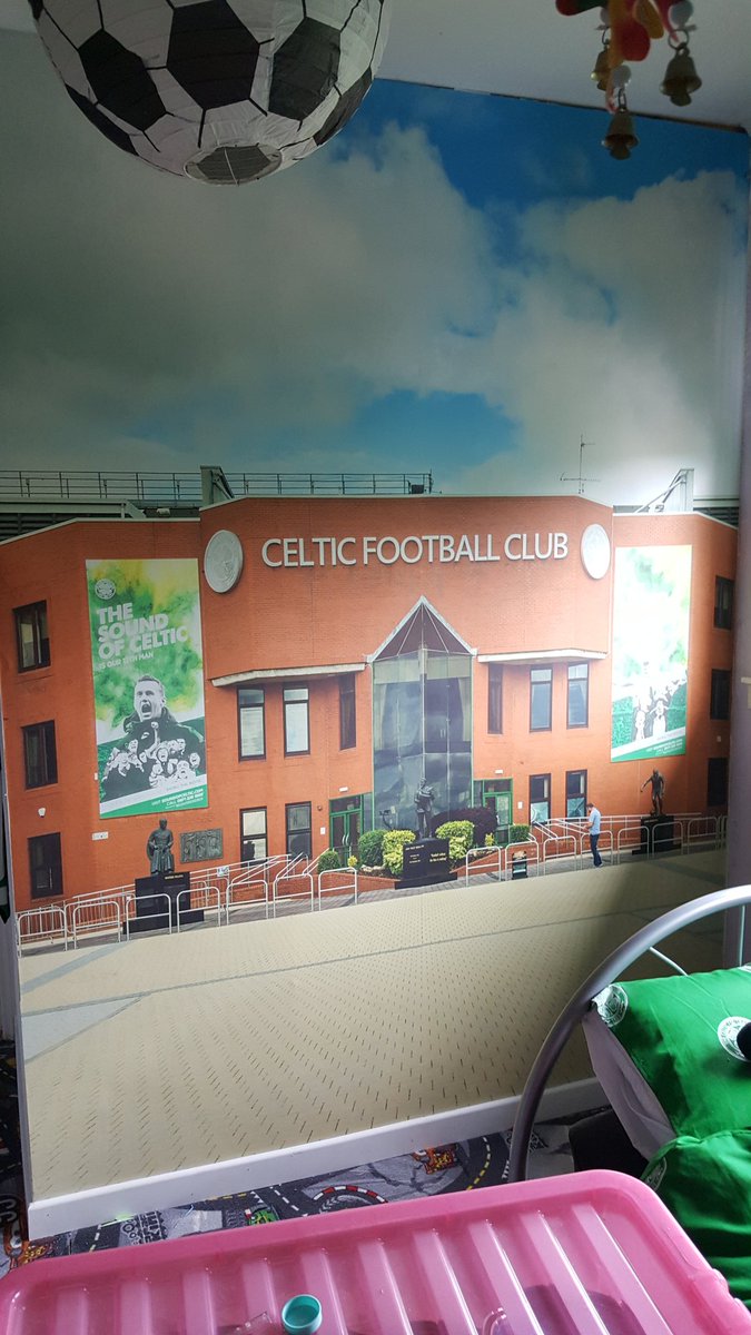 digitaldecors's tweet image. Made to measure wallpaper murals #glasgow #celticfc