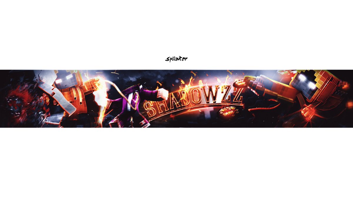 SplinterrFX's tweet photo. Banner for @shadowzzgfx 
Renders  @RacheroDzn 

 @_Watch_Gameur  @choupette74_ @Viconepiece @Realmqze 
Go masse rt,i'm back ! https://t.co/uROAk9rw9s