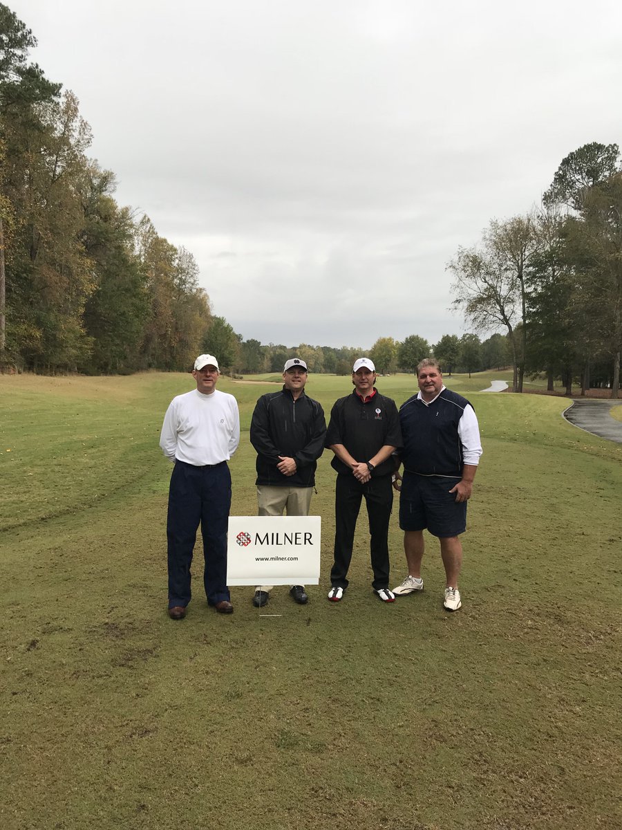 MilnerInc's tweet image. #TeamMilner proudly supporting the North Gwinnett High School Baseball Team today at the 8th Annual Golf Tournament! #golfingforacause ⛳️🏌🏼