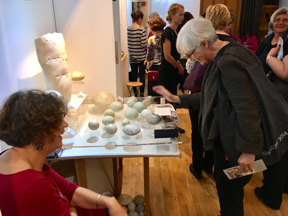 We're still here at The Hub in Edinburgh until 6pm today. Drop in to see incredible pieces of work made by highly skilled craftsmanship!