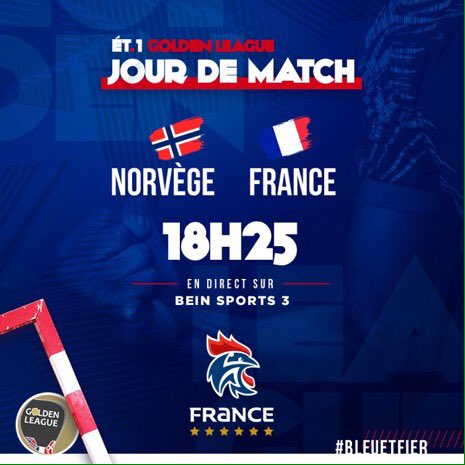 HandCo_'s tweet image. Le match vient de débuter pour @FRAHandball !