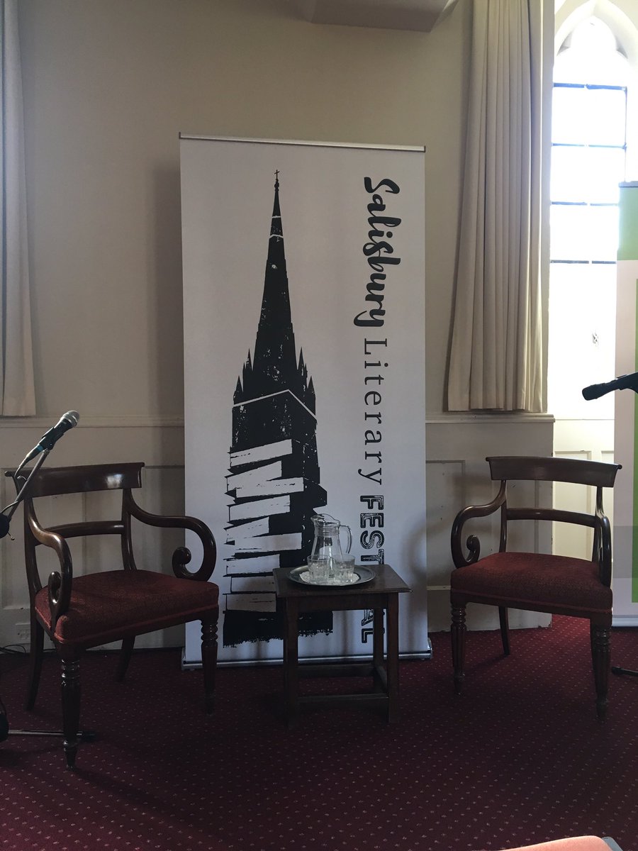 nicky_oshea44's tweet photo. Enjoyed an entertaining and inspiring day at Salisbury Literary Festival today @salslitfest @thatjuliacrouch @JoannaCannon #sarahwinman https://t.co/ZFBqYMFh04