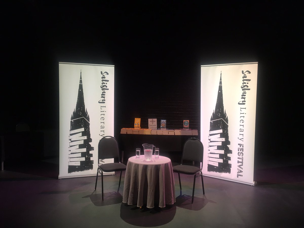 nicky_oshea44's tweet photo. Enjoyed an entertaining and inspiring day at Salisbury Literary Festival today @salslitfest @thatjuliacrouch @JoannaCannon #sarahwinman https://t.co/ZFBqYMFh04