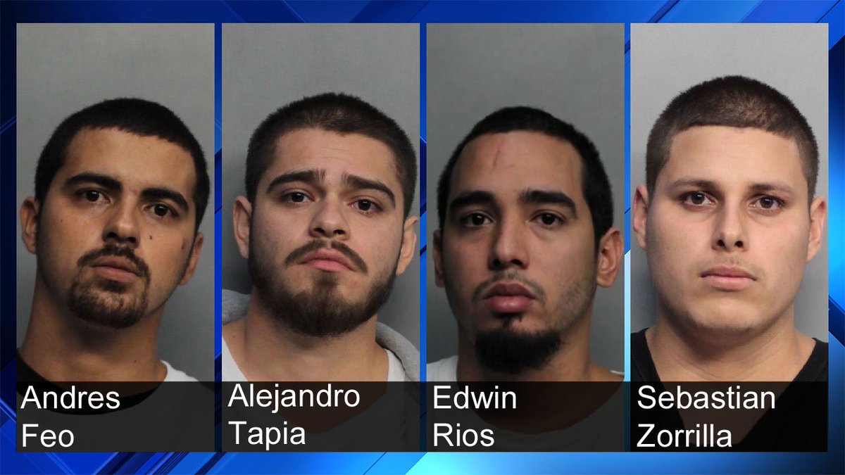 Police officers arrest 4 men in murder of 33-year-old nuclear engineer Alexander Restrepo bit.ly/2xuZD69?source… https://t.co/8f4gO9iDkA