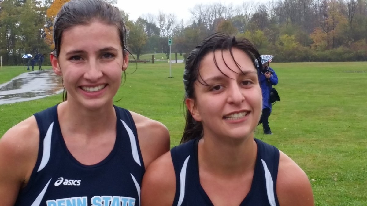 @PSBAthletics women finish 1-5 at the @AMCCsports XC Championship, Savannah Cox Riley Crissman are 1-2.