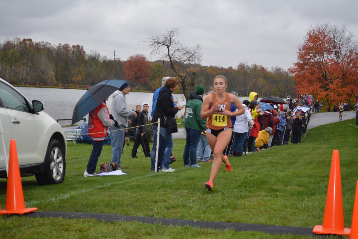 Congrats to @WaynesburgSport Angie Marchetti, our unofficial PAC Women’s Cross Country Championship winner (23:30). #pacxc #d3xc