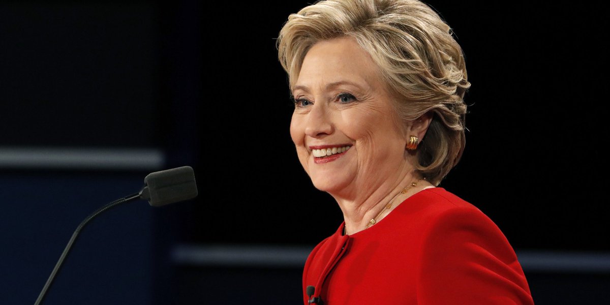 DisavowTrump20's tweet photo. After being continually degraded and lied about, Hillary remains a class act. RETWEET if you are still with her! #saturdaymorning https://t.co/kjJFY9I45U