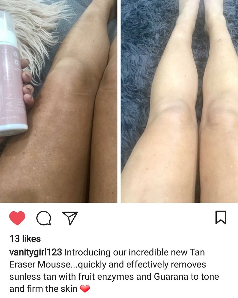 WildAboutTan's tweet photo. Boom. We have a new product. A tan Eraser Mousse!!! Can't wait to try this baby out xx

#taneraser #exfoliate #vanit #wildeabouttan https://t.co/bAzWn5LCga