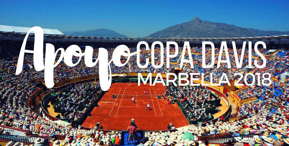 Hoy nos volcamos con la celebración de la próxima Copa Davis en Marbella, nuestra sede en Andalucía. Se lo merece.
#SiCopaDavisMarbella