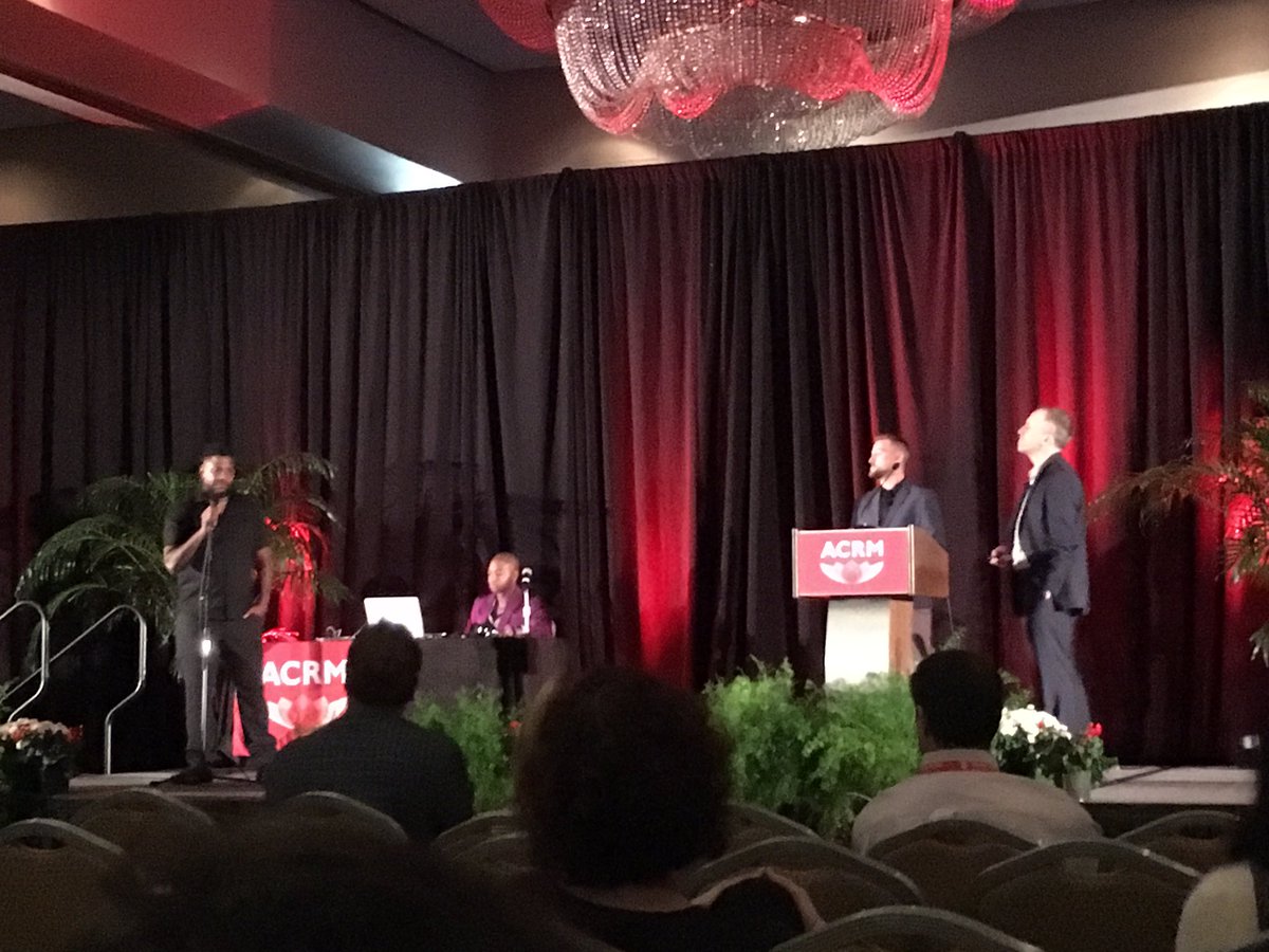 nickayes4's tweet photo. Engaging final #ACRM17 session - arts and neuroscience. Hip hop, rhythm, rehab - putting it into action on stage https://t.co/S6YWqPWEGQ
