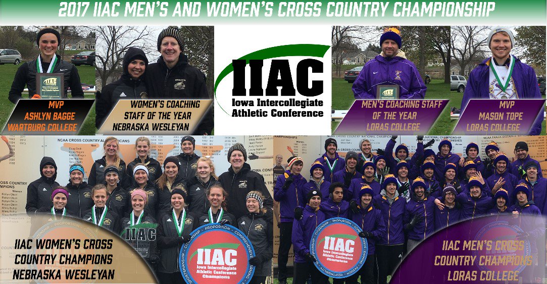 AmerRiversConf's tweet photo. .@NWUSports and @LorasAthletics repeat as #IIACxc champions. https://t.co/L13dJsyhUl https://t.co/SDFcMMLZ2A