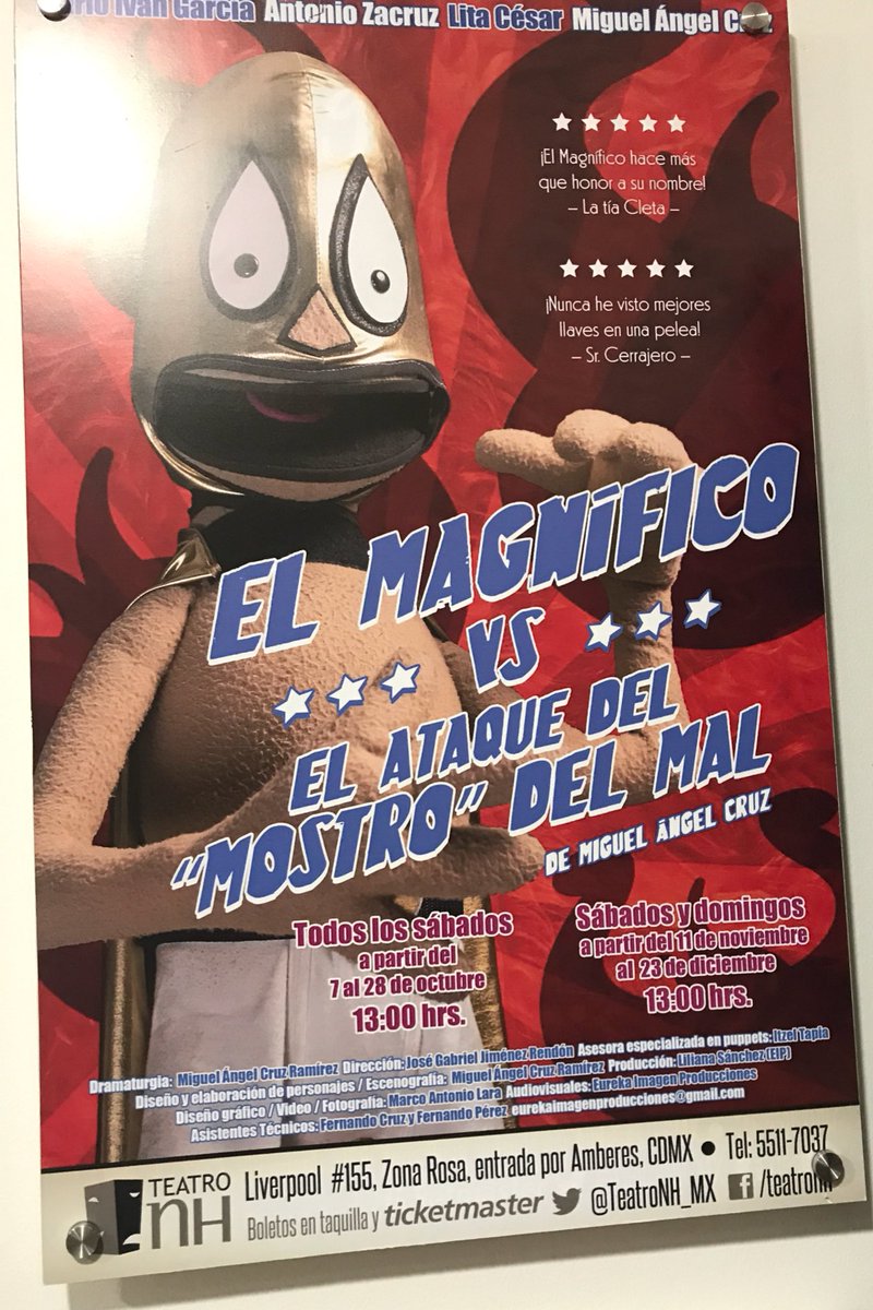 LondonTeatro's tweet photo. Aún estas a tiempo de llegar. Déjate sorprender por el maravilloso trabajo creativo de la puesta @elmagnificoVS obra para toda la familia https://t.co/kWG3roNA27