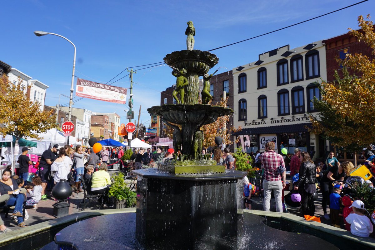 Serving up grilled cheese today at the iconic Singing Fountain <a href="/EPassyunkAve/">East Passyunk Avenue</a> for Fall Fest and Spooky Saturday come on down until 4pm!