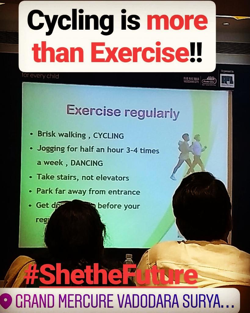 CyclingCities's tweet photo. How many of you feel the same way ??
#Cycling is more than an #Exercise ! 🚲
#ShetheFuture #UNICEF #adolescenthealth
#commute #Cycle https://t.co/WLN7zDu0eR