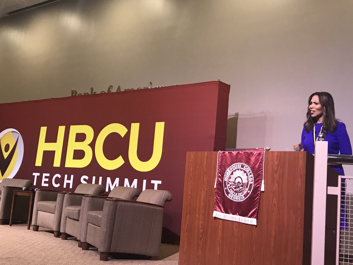 HBCUTechSummit's tweet photo. “Our Nations HBCUs will frame the future of our economy” @ArtisRoslyn #HBCUTechSummit Keynote Speaker https://t.co/yskCMQcfOX
