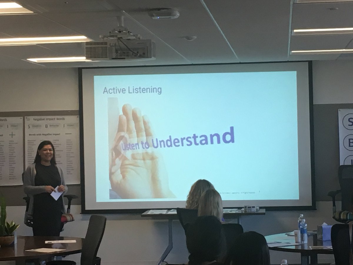 cespagno's tweet photo. Active Listening is an essential part of having a difficult conversation #eyh17 https://t.co/DlD62Pkd9y