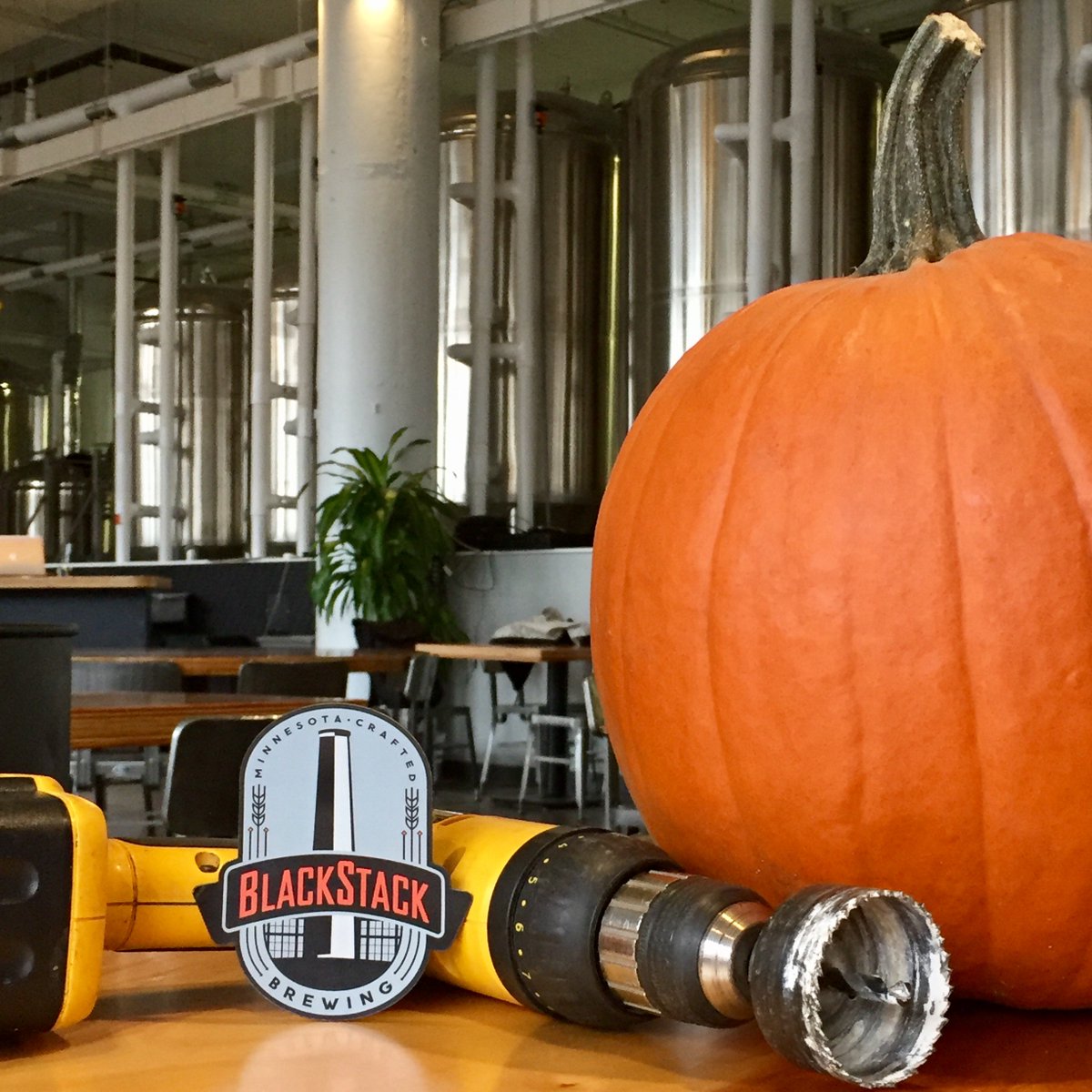 StpToolLibrary's tweet image. We are @BlackStackBrew for Pumpkins &amp;amp; Power Tools! C&apos;mon over and join the fun. 10a-2p.