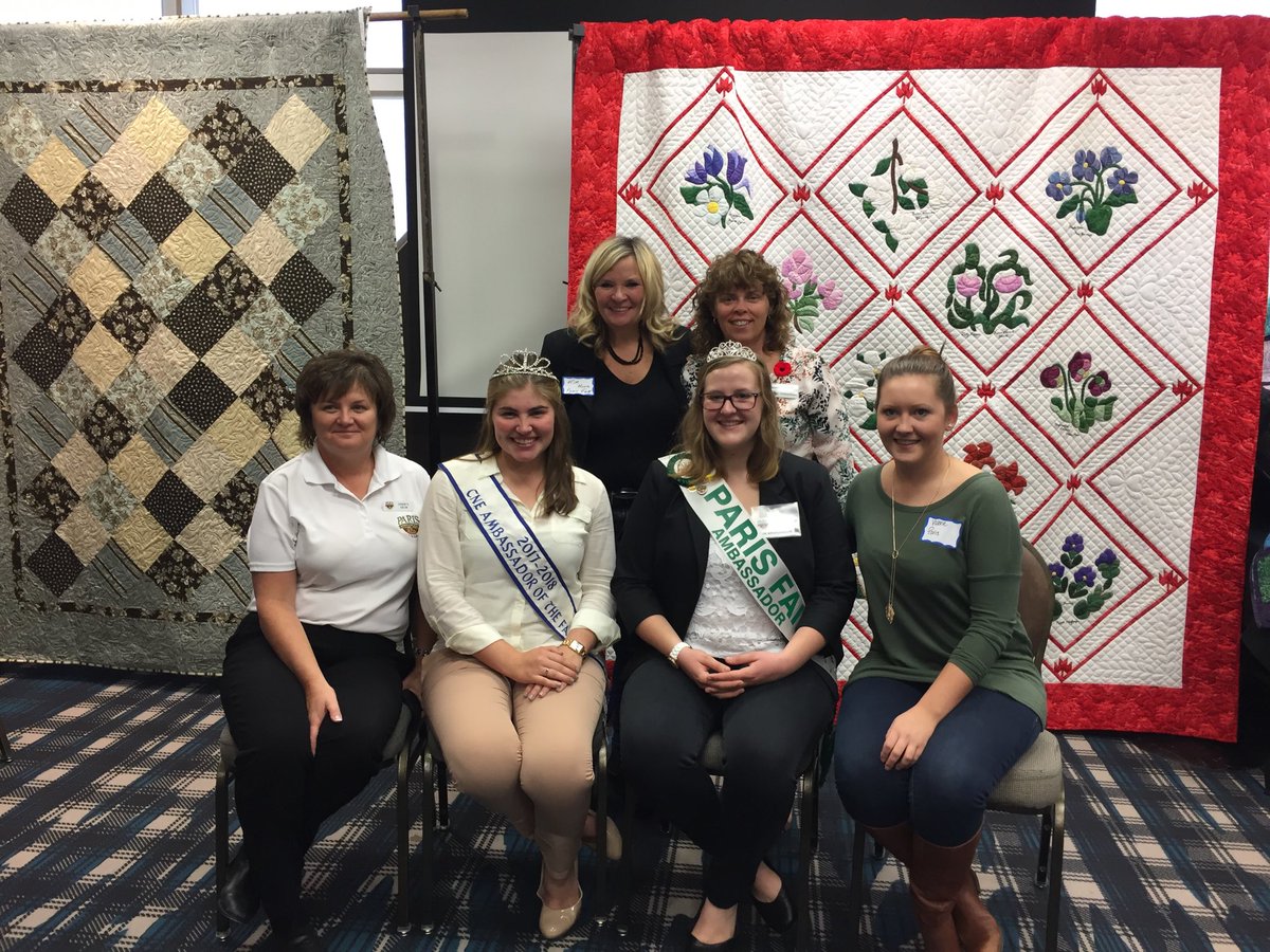 Some of our <a href="/ParisFair/">Paris Fair</a> Reps at  #OAAS #District7 AGM today <a href="/valstone18/">Valerie Stone</a> <a href="/esayles8/">esayles</a> @laurrenn_miller <a href="/CNE_Ambassador/">CNE Ambassador</a>