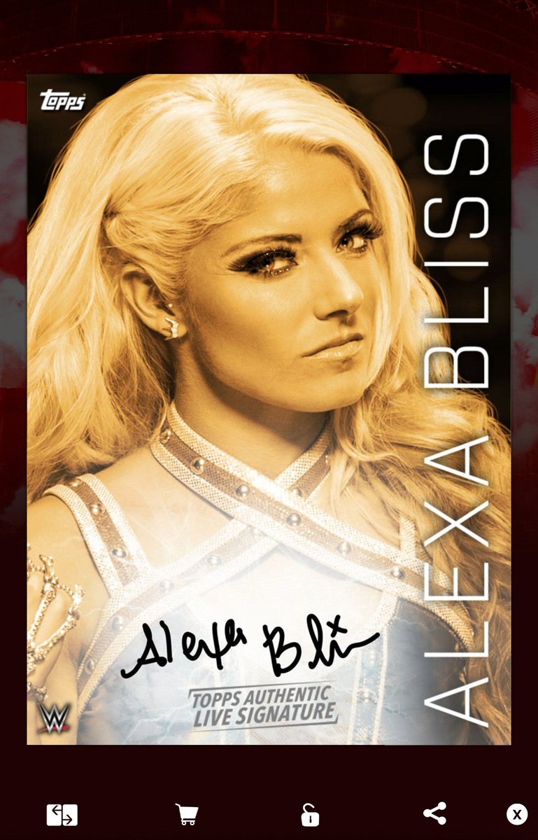 Liamk_1999's tweet photo. Aight Alexa Bliss Signature giveaway, RT and Follow to enter and the winner will be decided 3pm tomorrow https://t.co/BQUAQC8GW5