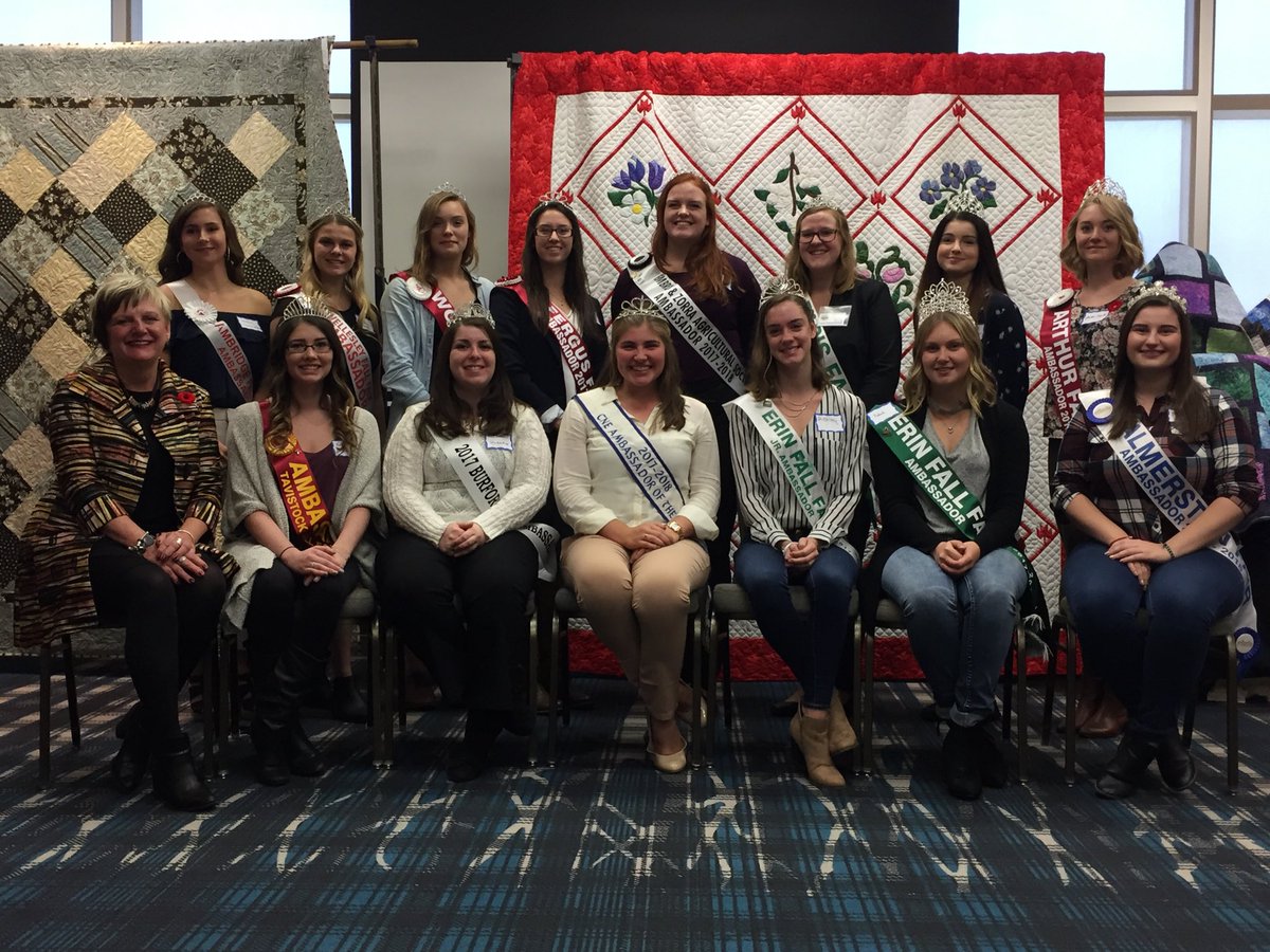Great looking group of #ambassadors from #District7 at the AGM today #OAAS #roadtothecrown <a href="/CNE_Ambassador/">CNE Ambassador</a> #CNE2018