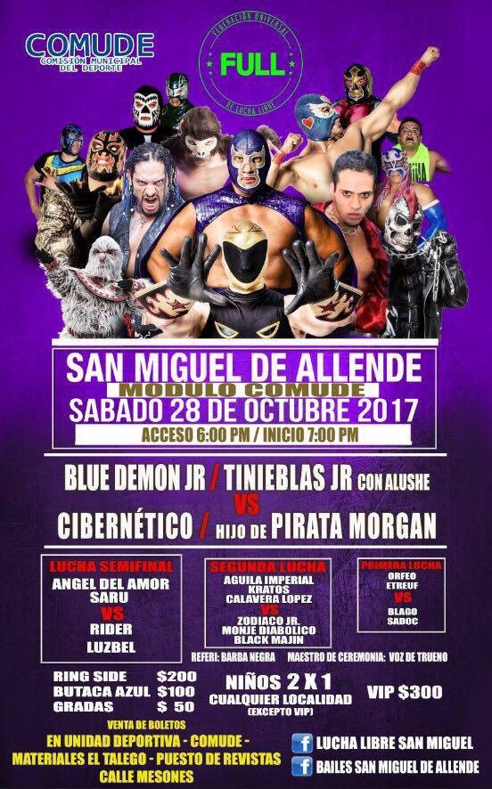 PP_BAEZ's tweet photo. @LuchaLibreSMA Un abrazo a todos y mucho éxito a nuestras estrellas locales. Allá nos vemos para apoyarlos con todo!!! https://t.co/lqDhroO9MS