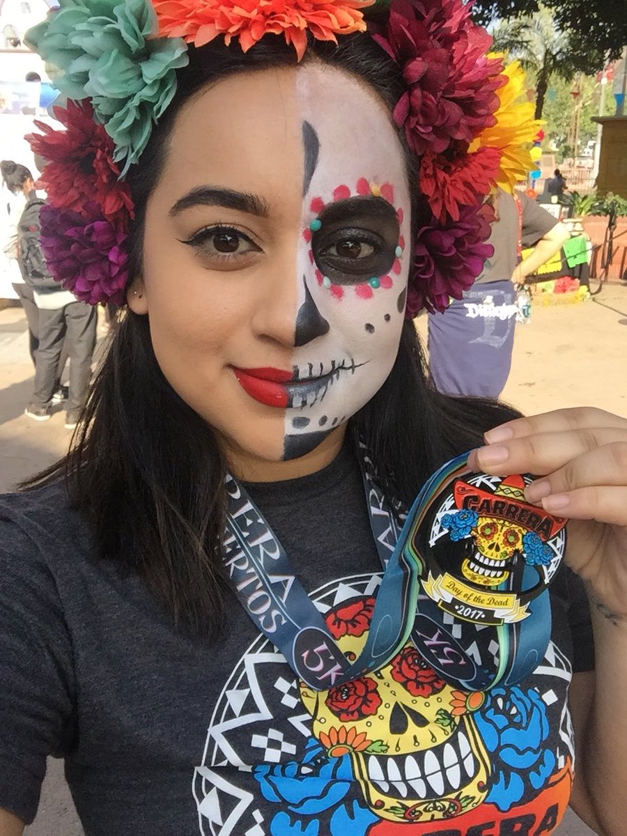 SayLadie's tweet photo. DΓa de los Muertos run ! #pixarcocola https://t.co/d0RApHOIE6