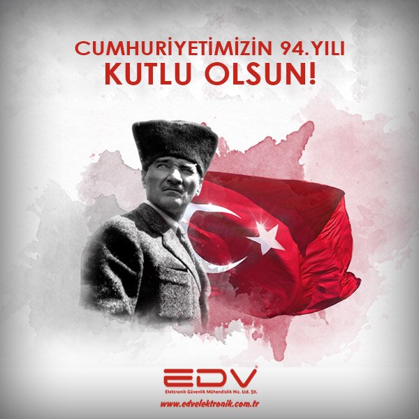 Cumhuriyetimizin 94. Yılı Kutlu Olsun. #29ekim #cumhuriyetbayramı