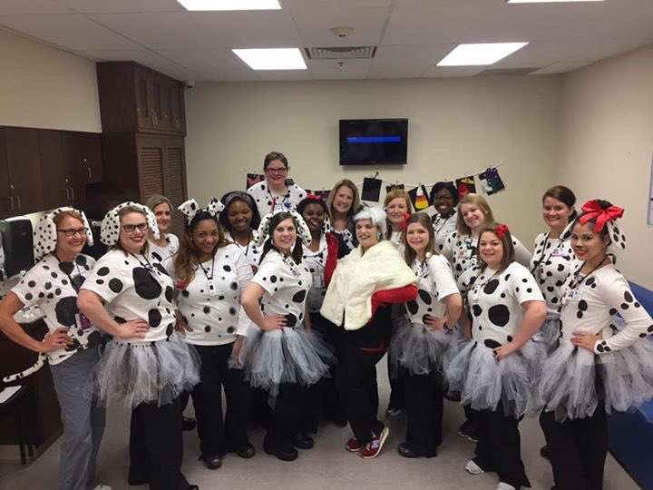 Luann Jones (@luannrjones) on Twitter photo NICU crew <a href="/archildrens/">Arkansas Children's</a> celebrating Halloween early. #cruelladevil #101dalmatians #championsforchildren #halloweenatACHrocks NICU crew <a href="/archildrens/">Arkansas Children's</a> celebrating Halloween early. #cruelladevil #101dalmatians #championsforchildren #halloweenatACHrocks