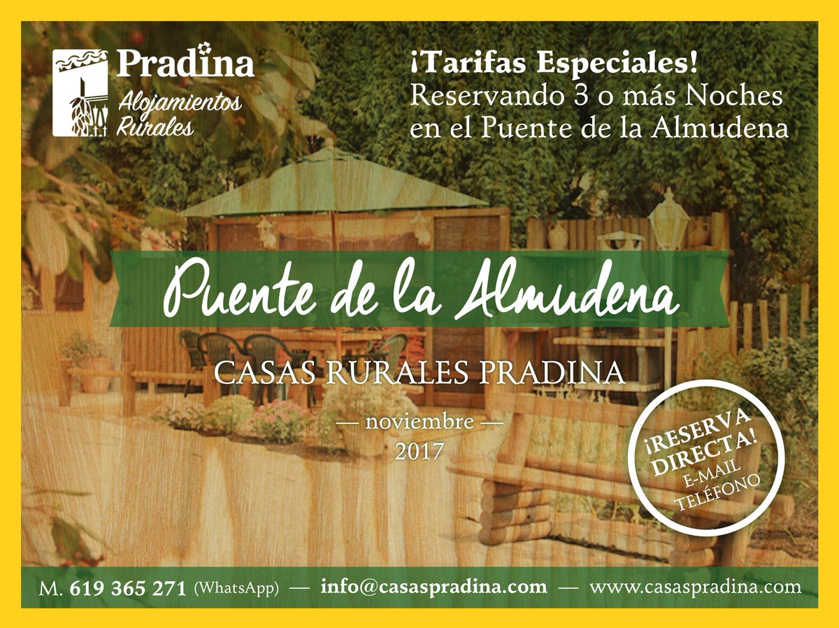 CasasPradina's tweet photo. #puentedelaalmudena, si vienes a #Asturias quizás te podamos interesar https://t.co/WRxJgnAzci #casaspradina #casarural #turismorural https://t.co/fGFuSf3irG
