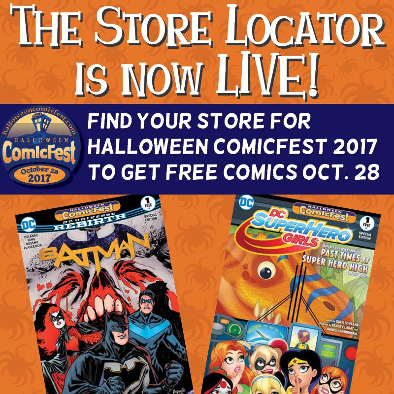DC on Twitter "Halloween Comic Fest is today! Use the store locator to find spooky comics and
