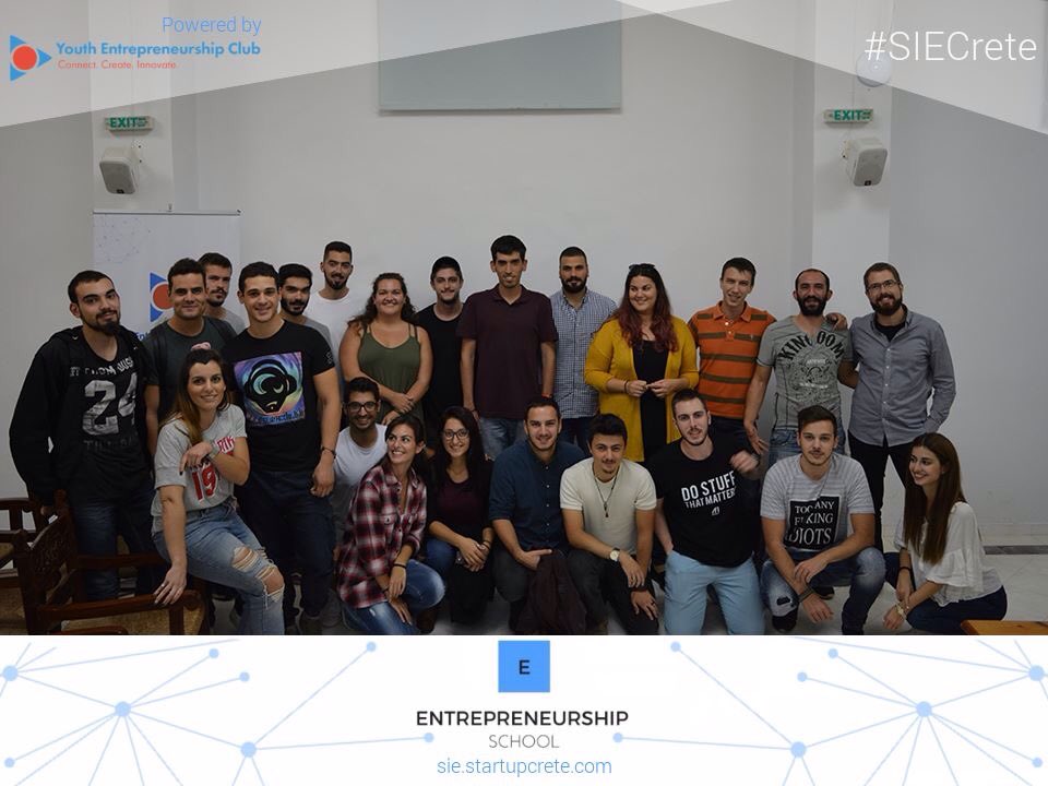 SIECrete's tweet photo. Moments from our 2nd lecture '21st Century Soft Skills' 📚 #SIECrete #Χανιά #Chania #Κρήτη #Crete https://t.co/i2MlNdGYzW