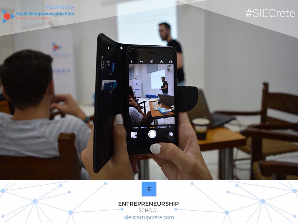 SIECrete's tweet photo. Moments from our 2nd lecture '21st Century Soft Skills' 📚 #SIECrete #Χανιά #Chania #Κρήτη #Crete https://t.co/i2MlNdGYzW