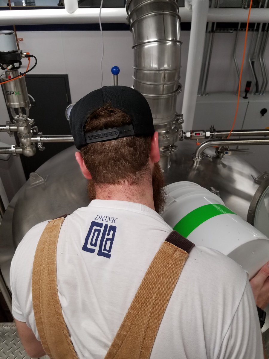 Columbia_Craft's tweet image. Coffee Chocolate Porter going in its tank today. #batch004 #4down #8togo #DrinkCola