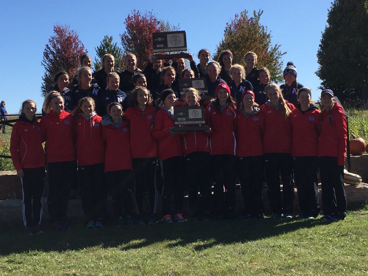 SM_NORTH_HS's tweet photo. This hardware coming home to the Brickhouse! 2017 Girls State Cross Country CHAMPIONS!!!! #WeAreNorth https://t.co/cTaCUMoP1V