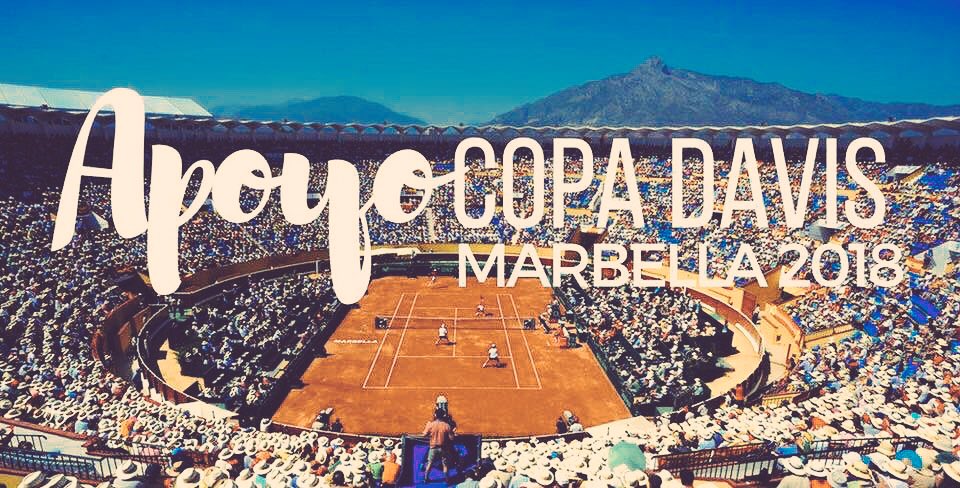 cnmarbella's tweet photo. Desde @cnmarbella queremos dar todo nuestro apoyo la @CopaDavis que la disfrutaremos en #Marbella #CopaDavisMarbella #deporte https://t.co/O1O0LUKidd