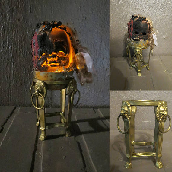 🎃20% OFF #SALE! #OOAK Custom Light-Up #Halloween #Decorations <a href="/McClainDebby/">Glances Back Vintage</a>. #horror #halloweenparty #HauntedHouse etsy.me/2gwEOEn🎃