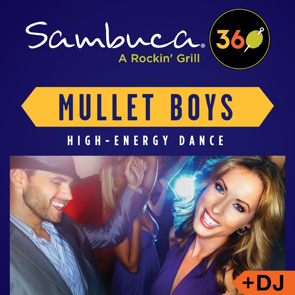 socialaccessinc's tweet photo. Check out a New Band Tonight at Sambuca360 - The Mullet Boyz https://t.co/7WZNlmSQoI