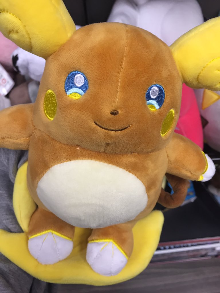 alolan raichu plush gamestop