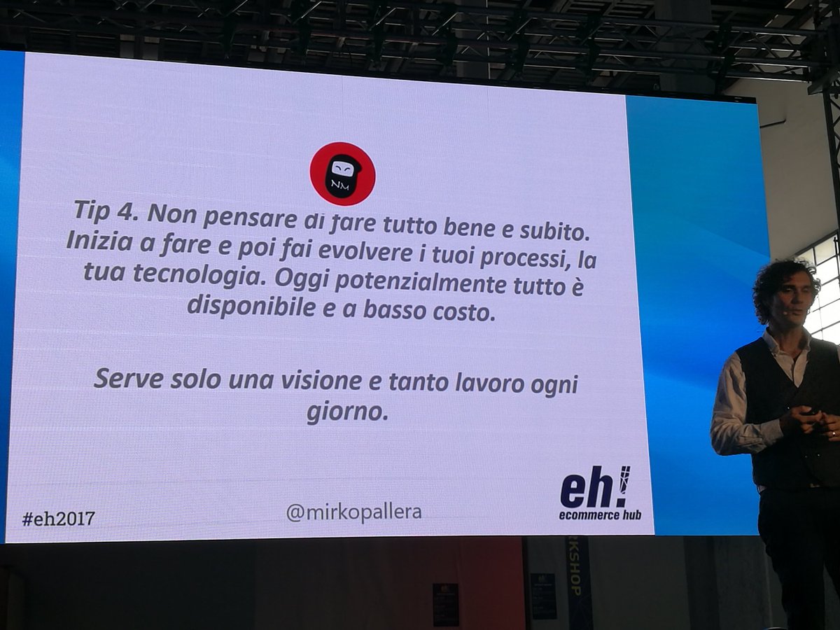 MagnArtNews's tweet photo. #eh2017 #ecommerce #ninjamarketing #ninjacademy @mirkopallera @ninjamarketing @ninjacademy https://t.co/D7U1wWWC35
