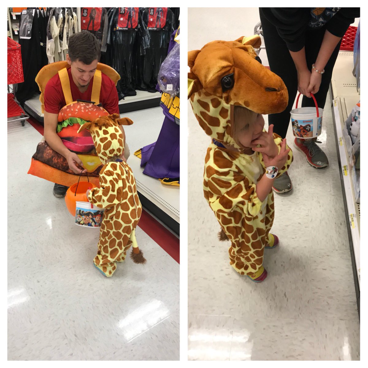 My little giraffe had a blast trick-or-treating at the Winona Target! <a href="/DaleVenteicher/">Dale Venteicher</a> @Paige_Kristine <a href="/adriennelebo/">Adrienne Lebo</a>