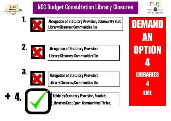 anjona's tweet photo. @mycountycouncil abide by statutory provision, funded libraries kept open. We need this as a #4thoption in ur consultation pls RT https://t.co/HyGCbpWZ8w