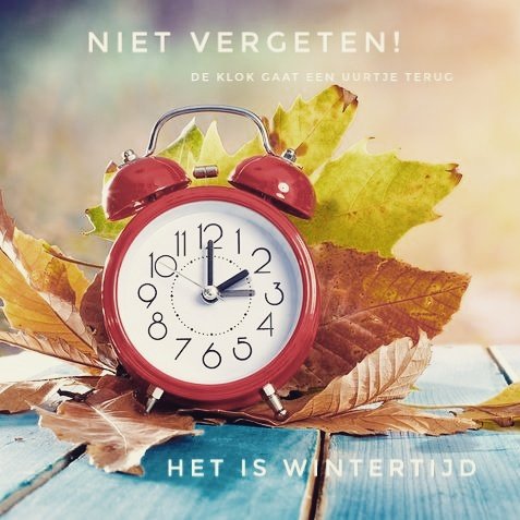 1834GrandCafe's tweet photo. We krijgen een uurtje extra kado! #wintertijd #reminder https://t.co/IK1nfJb3yN