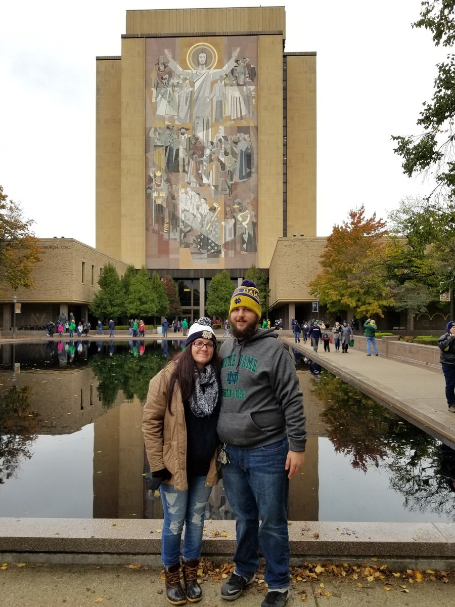 LaceUp614's tweet photo. #GoIrish https://t.co/4uZJ2vukc0