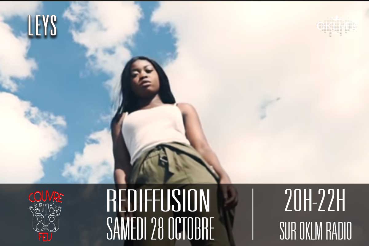 CouvreFeuOff's tweet photo. Maintenant dans le #CouvreFeu sur @oklmradio on reçoit notre grosse découverte la rappeuse #LeysMc #interview et très gros #freestyle🔥 https://t.co/pqQ4pfRiyZ