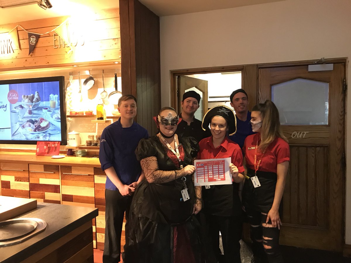 All chef and team members t day to smash Halloween and the famous 5 go treat buchanan!! <a href="/alastairhope/">Alastair Hope</a> <a href="/frncsc_g/">Francesca</a>