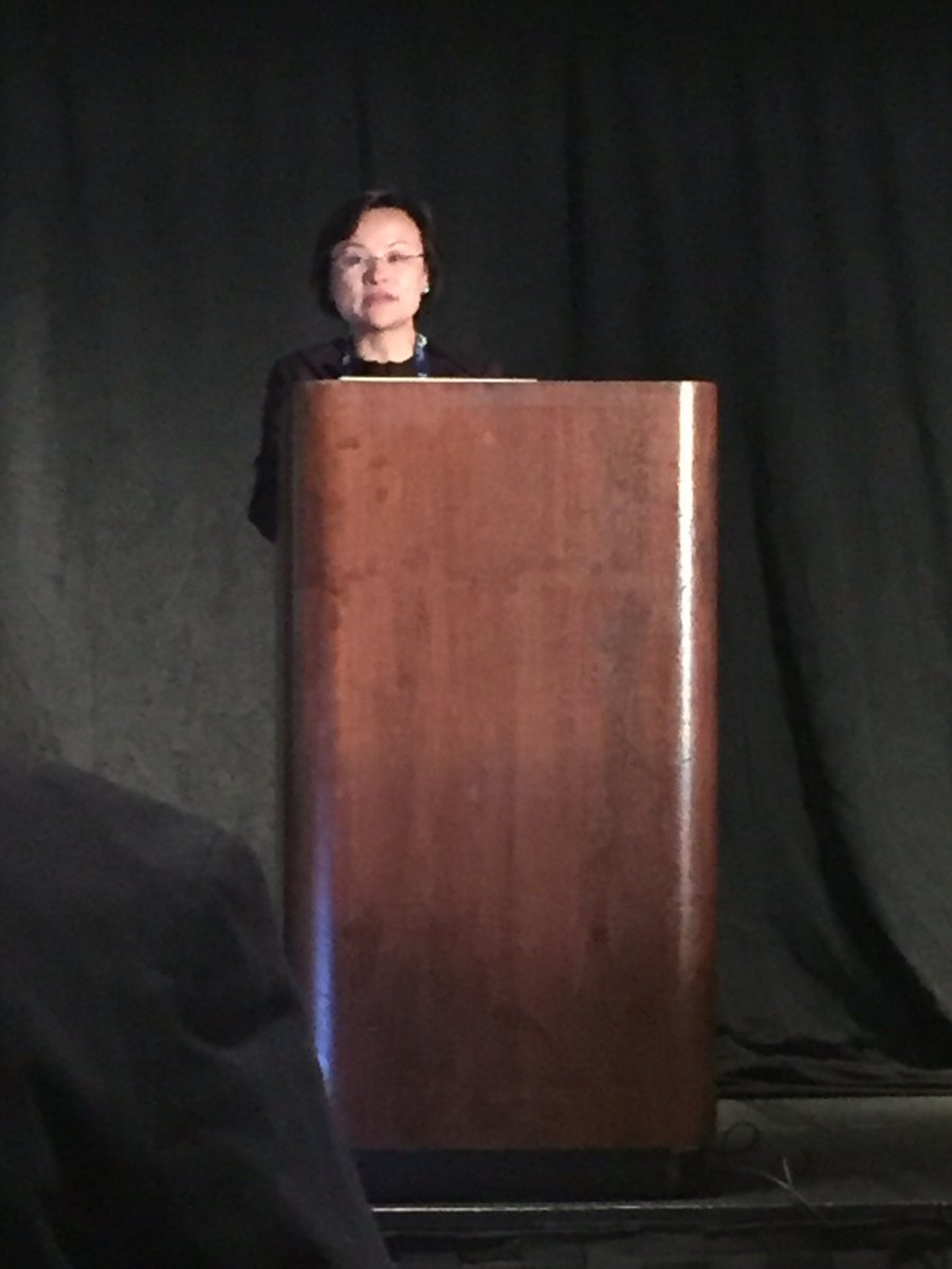 WCMLymphoma's tweet photo. Dr. Jia Ruan at #LM2017 discussing best initial therapy for peripheral T-cell #lymphoma https://t.co/bX5rieATbf