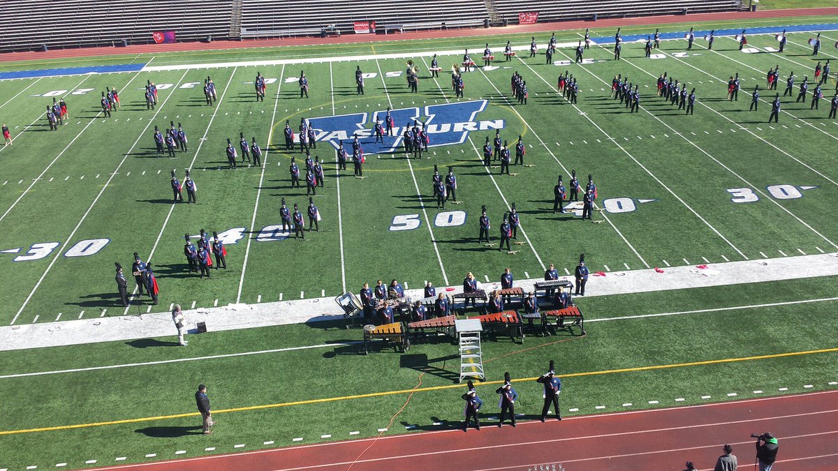 ksbandmasters's tweet photo. Topeka Seaman in prelim performance #KBAMarching https://t.co/tFRwQyFFgy