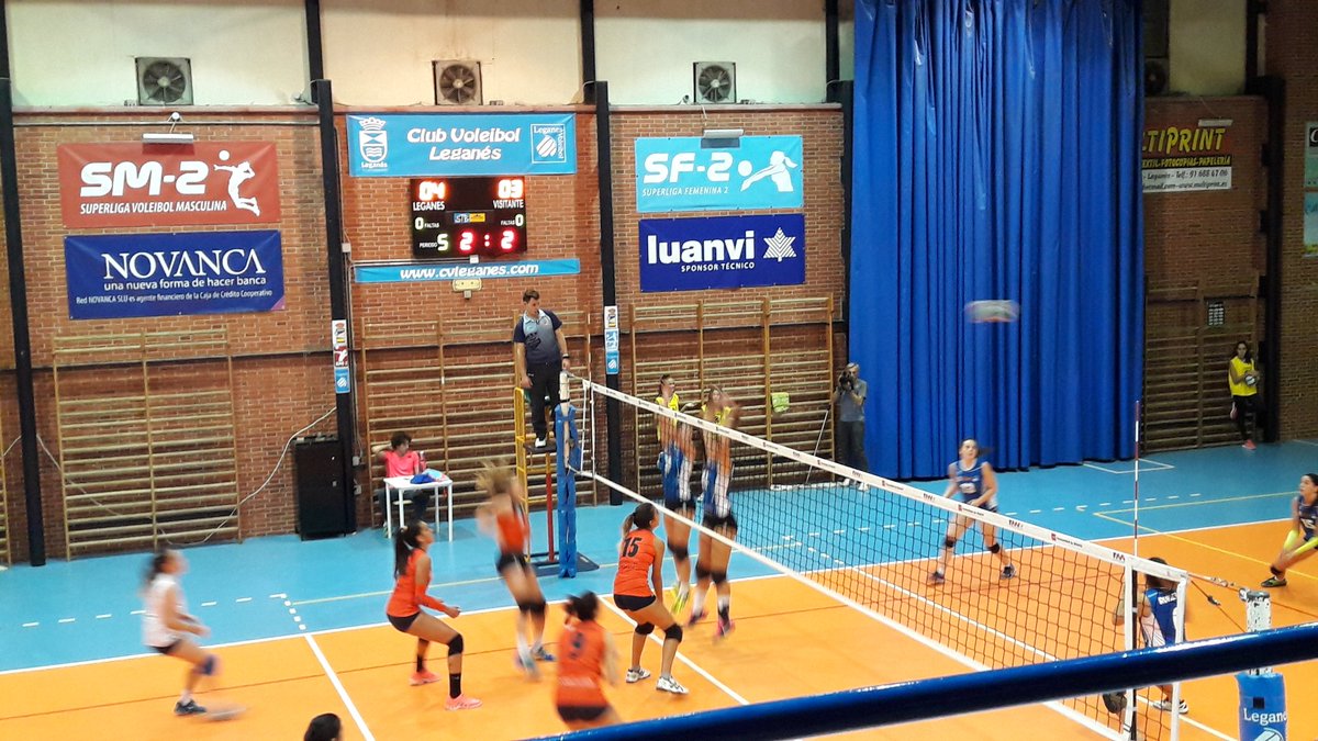 Seguimos en #ElPardo <a href="/VoleibolLeganes/">Club Voleibol Leganés</a> a tope en este partido y las jugadoras haciendo un partidazo
